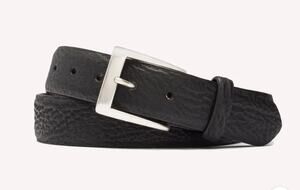 W. KLEINBERG SHARK BELT IN BLACK Men’s Sz. 40